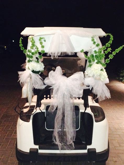 Golf carts can be used for more than getting golfers from one hole to the next. 1000+ images about Golf cart wedding getaway on Pinterest ...