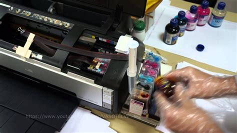 Select your paper size select your document or image orientation select print settings. rapid refill continuous ink system for EPSON STYLUS PHOTO 1410 - YouTube