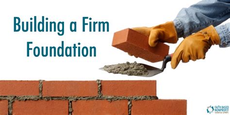 Building A Firm Foundation Divirgilio And Associates