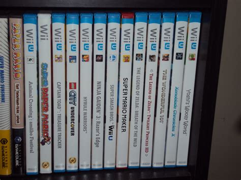 my wii u game collection post your collection r wiiu