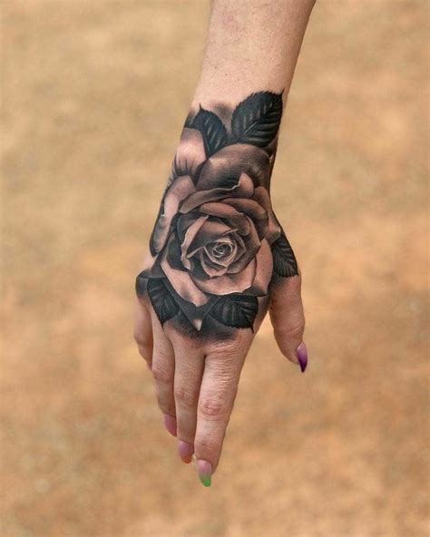 Top 70 Floral Hand Tattoo Super Hot Ineteachers