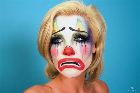 Sad Clown Halloween Makeup