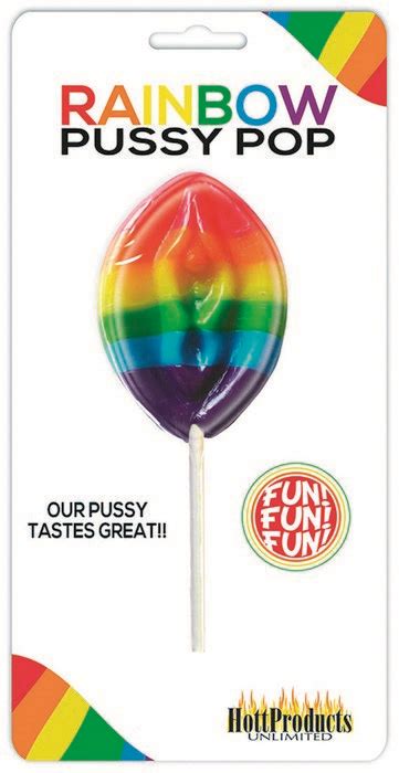 Rainbow Pussy Pops Kinky Fetish Store