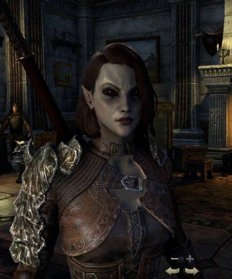 Female Dunmer Elder Scrolls Art Character Portraits Dark Elf