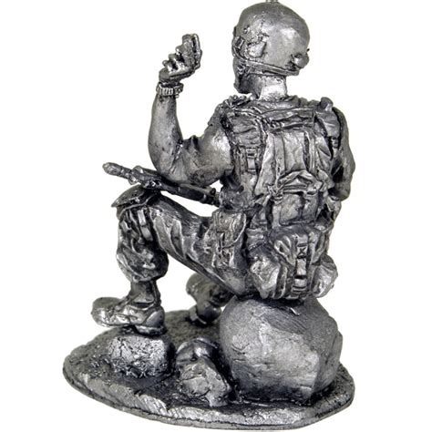 Special Forces Soldier Metal Sculpture Collection 54mm Etsy