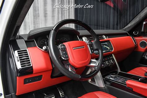 2018 Range Rover Autobiography Red Interior
