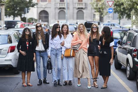 the best street style looks from milan fashion week spring 2018 fashionista