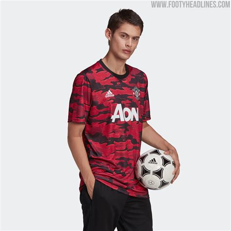 Manchester United 2021 Pre-Match Shirt Released - Footy Headlines