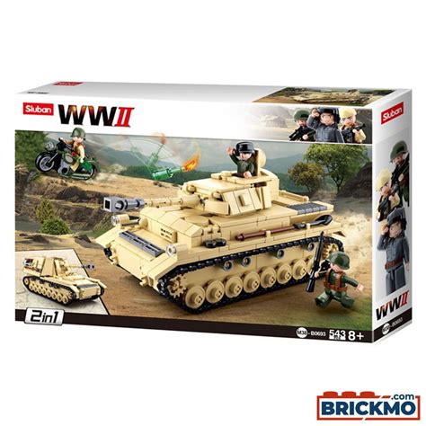 Sluban World War 2 Großer Deutscher Panzer M38 B0693