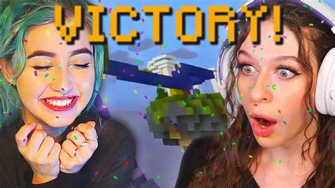 Hannahxxrose Carried Us To The QUICKEST Bedwars Victory EVER W