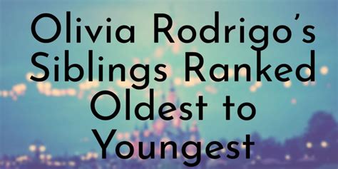 Everything You Need To Know About Olivia Rodrigo