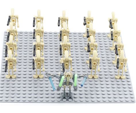 General Grievous Battle Droid Trooper Lego Star Wars Minifigures Compatible