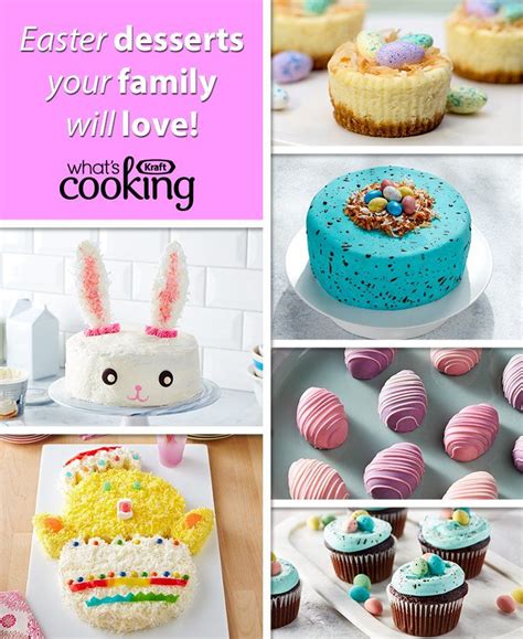 These easter crafts offer a fun way for the family to celebrate the arrival of spring. Easter Dessert Recipes & Ideas #recipe in 2020 | Easter ...