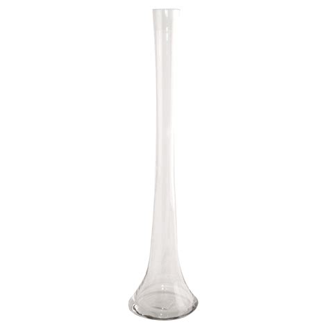 Avoid clear glass vases unless you're willing to work to disguise the flowers' stems, which are clearly visible through. Single Stem Vase | Dunelm