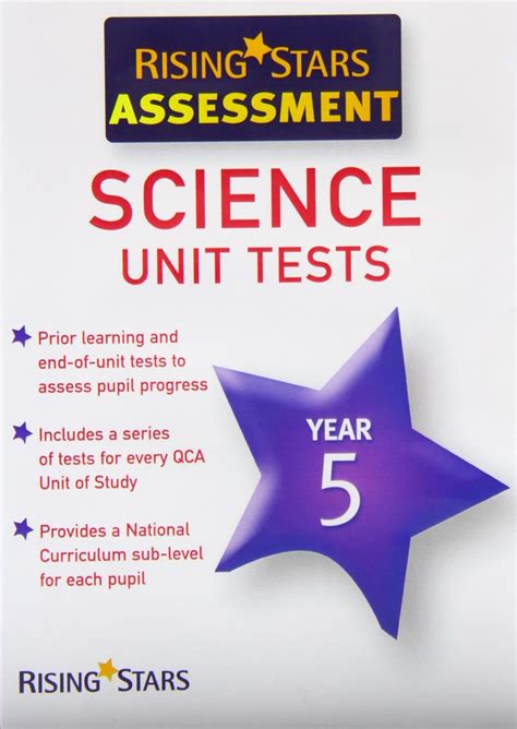 Rising Stars Assessment Science Unit Tests Year 5 Cd