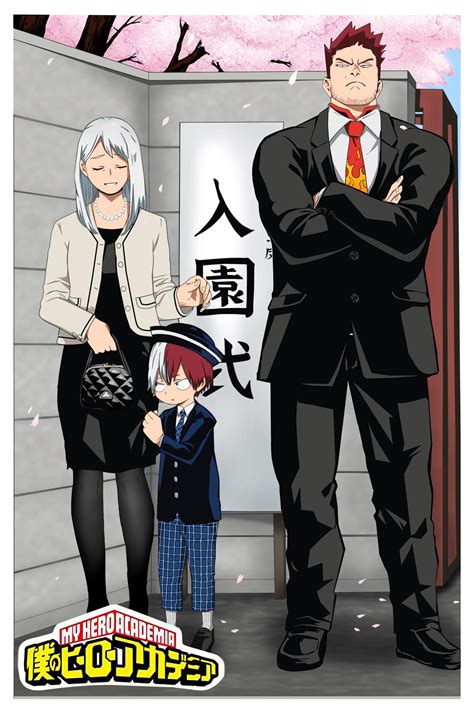 One of the reasons why I love My Hero Academia is the Todoroki Family