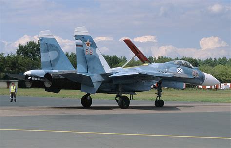Su 33 Flanker D Naval Fighter Russian Military Aircraft Picture