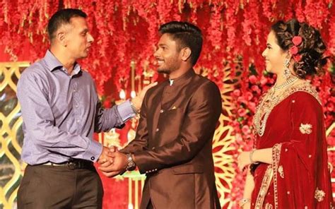 Sanju samson and wife charulatha with kerala greet kerala cm pinarayi vijayan. Rahul Dravid graces his presence at Sanju Samson's wedding