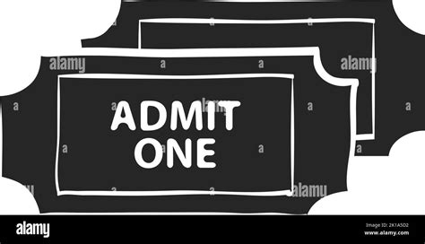 Hand Drawn Ticket Vector Illustration Stock Vector Image And Art Alamy