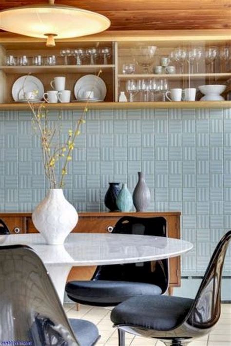 70 Amazing Midcentury Modern Kitchen Backsplash Design