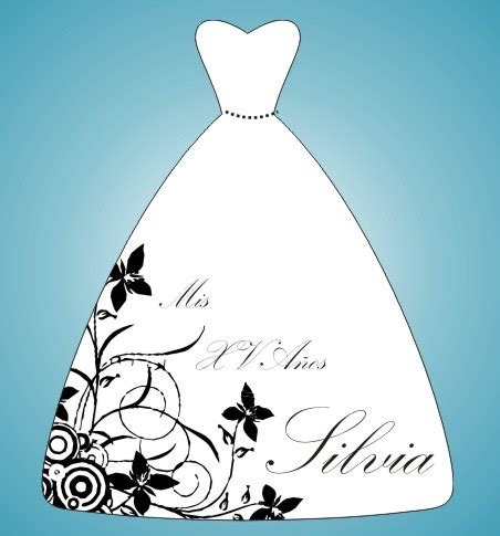 Vestidos de 15 años coloridos, elegantes que sirve para utilizar en la noche por los accesorios y joyas que te puedes poner. Diseño Invitaciones XV años: Invitacion Xv Vestidito