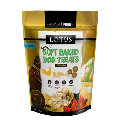 Lotus Soft Baked Treats Happy Dog Barkery