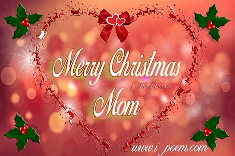 Merry Christmas Mom | writing forums - I Poem
