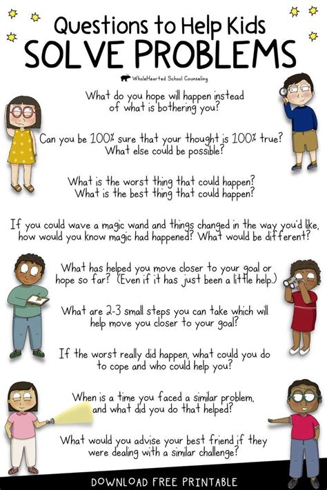 Problem Solving Questions For Kids