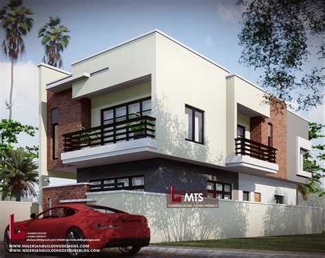 4 Bedroom Duplex Rf D4018 Nigerian Building Designs