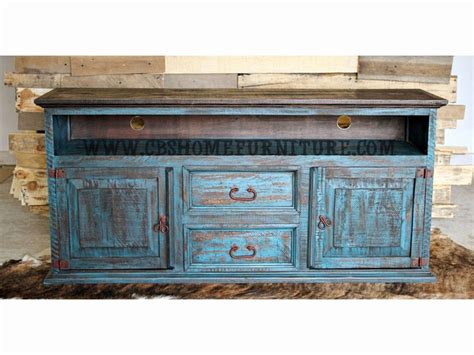 Distressed Blue Tv Stand Lovely Million Dollar Rustic Living Room