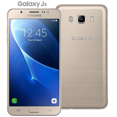 Smartphone Samsung Galaxy J5 Duos Metal Dourado Com 16gb Dual Chip