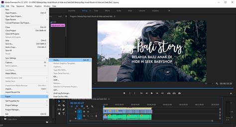 Cara menyimpan file adobe premiere menjadi mp4. Tutorial Adobe Premiere Pro Cc 2019 Bahasa Indonesia Pdf ...