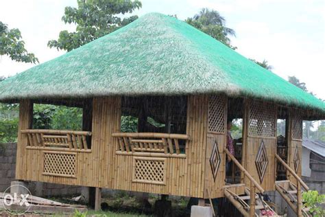 Pin By Gimini On Bahay Kubo Bamboo House Design Bamboo House Bamboo