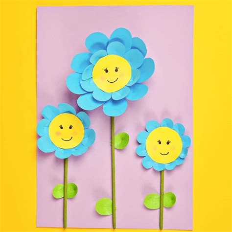 Easy Paper Flower Craft Ideas