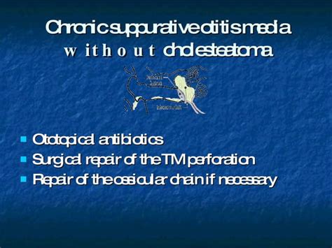 7 Chronic Suppurative Otitis Media With And Without Cholesteatoma