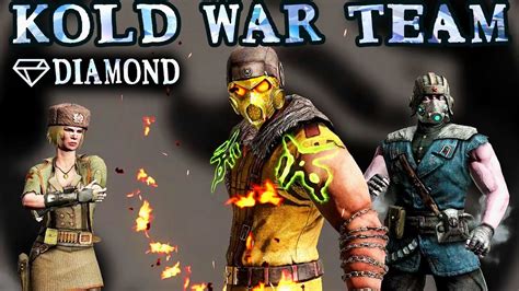 Mortal Kombat Mobile Diamond Kold War Team Extremely Overpowered Can