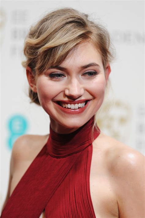 Imogen Poots The Baftas Give Us A Preview Of Oscars Imogen Poots Beauty Popsugar Beauty