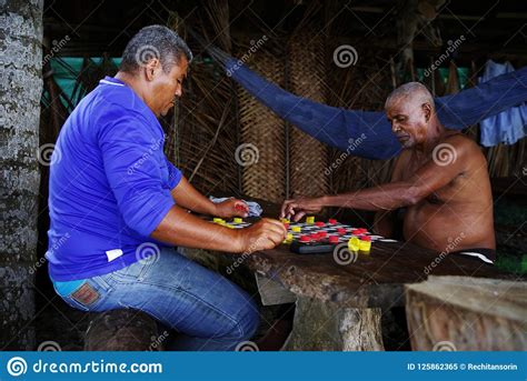 Beach Bar Checkers Caribbean Style Stock Photo Cartoondealer Com