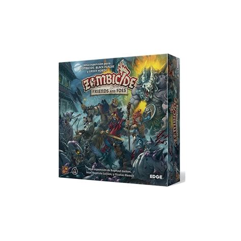 Comprar Zombicide Black Plague Friends And Foes Expansión Juego De Mesa