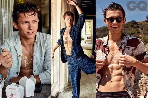 Tom Holland Presume Su Sexy Six Pack Ante La Cámara ¡papacito La Verdad Noticias