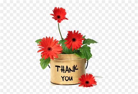 Many can be personalized with text and colors. Flower Youtube Clip Art - Thank You With Flowers Gif ...
