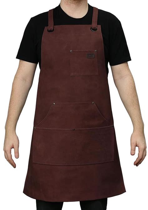 First Manufacturing Suede Leather Gardening/Woodworking/Welding Apron