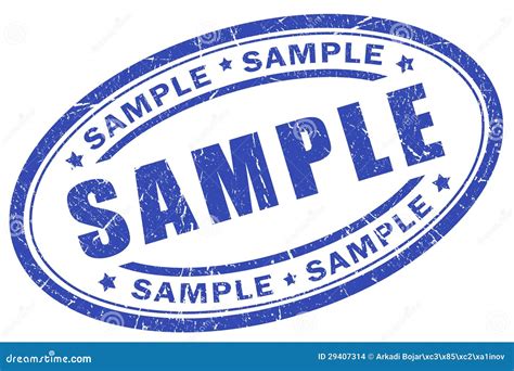 Sample Stamp Vector Illustration 99303916