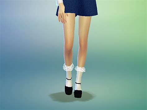 Lace Socks4 Version레이스 양말여성 양말 Sims4 Marigold