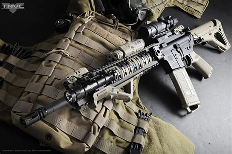 Free Download Hd Wallpaper Black M4 A1 Rifle Weapons Assault Rifle