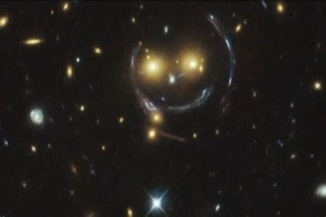 Hubble Telescope Spots Smiley Face Galaxies