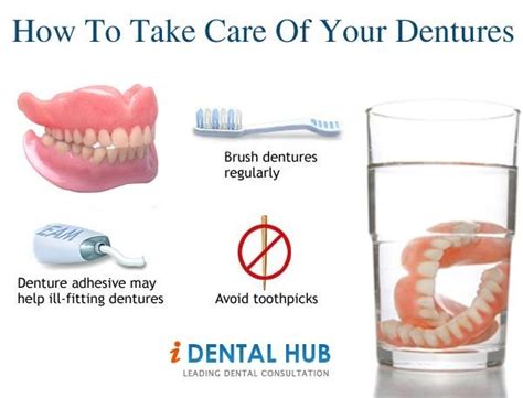 How To Take Care Of Your Dentures Dental Care Identalhub Pinter