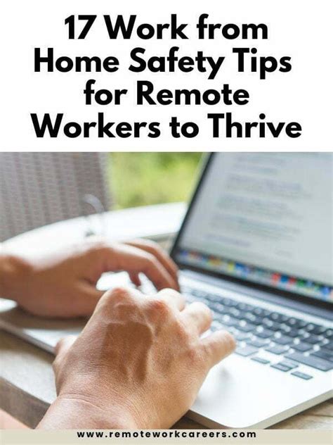 17 Work From Home Safety Tips For Remote Workers