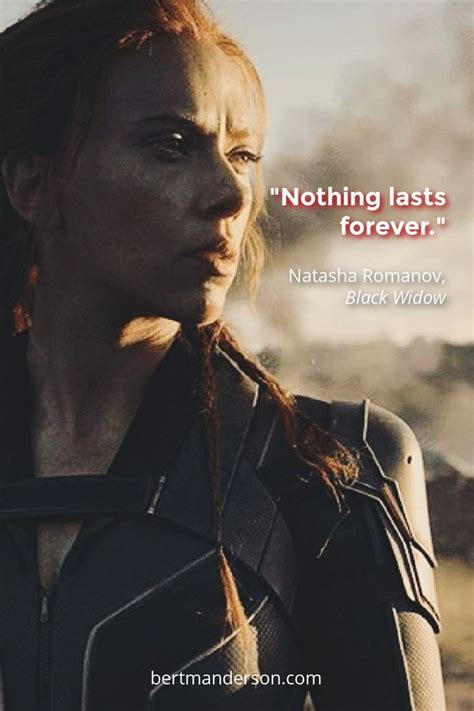 Nothing Lasts Forever Natasha Romanov Blackwidow Black Widow