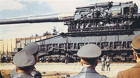 Schwerer Gustav Hitlers Largest Piece Of Artillery During World War